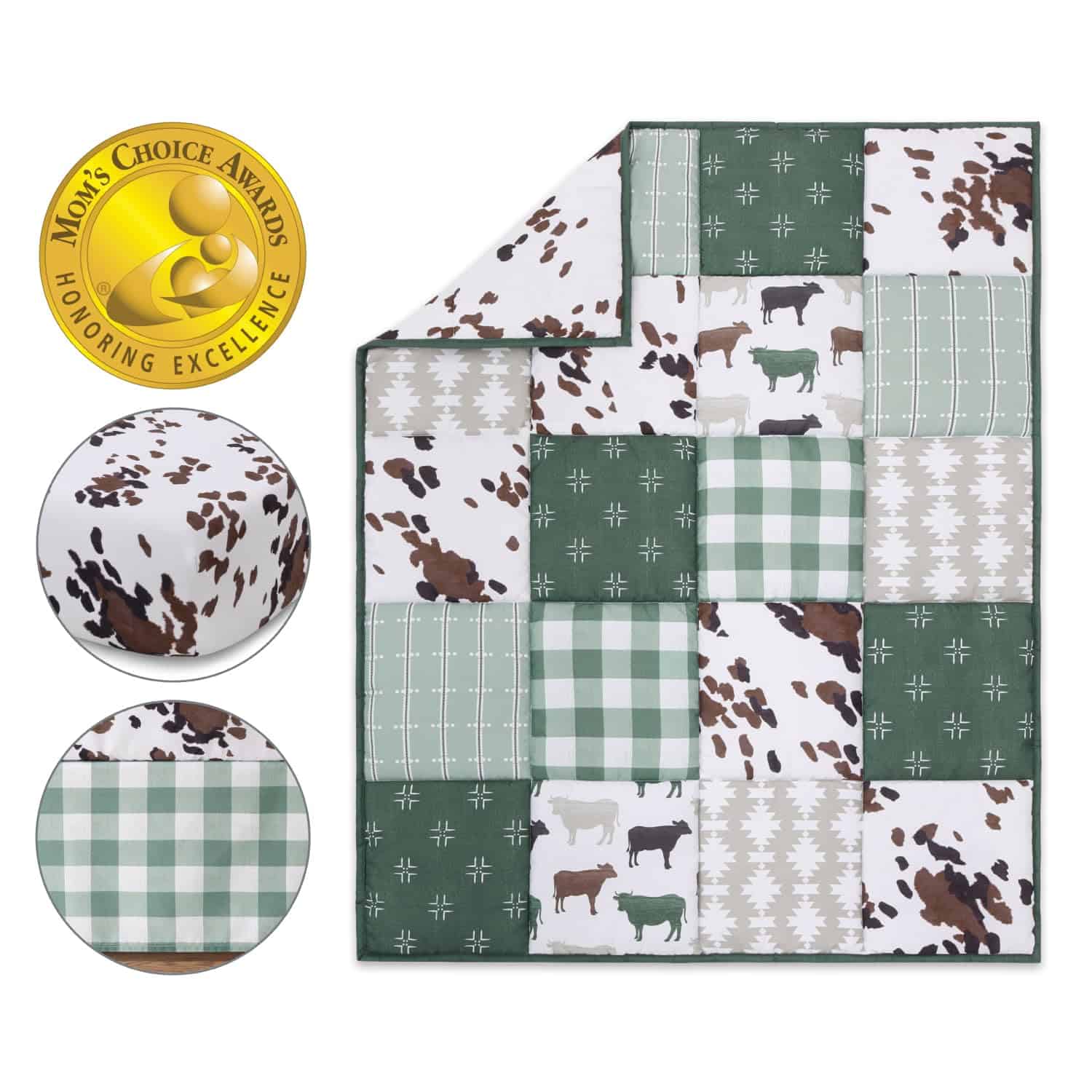 Set de Cama para Cuna de 3 Piezas The Peanutshell para - Imagen 3