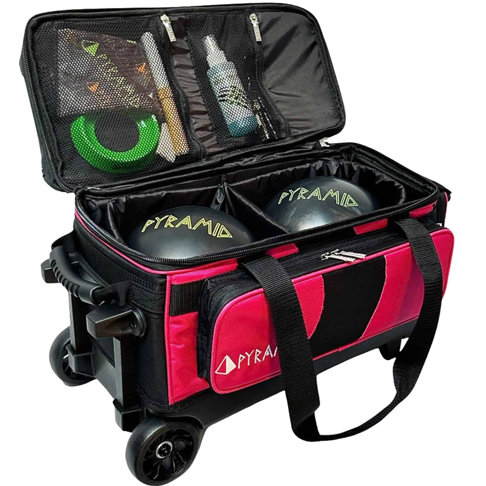 Bolso Para Bolos Pyramid Path Pro Deluxe Double Roller - Imagen 3
