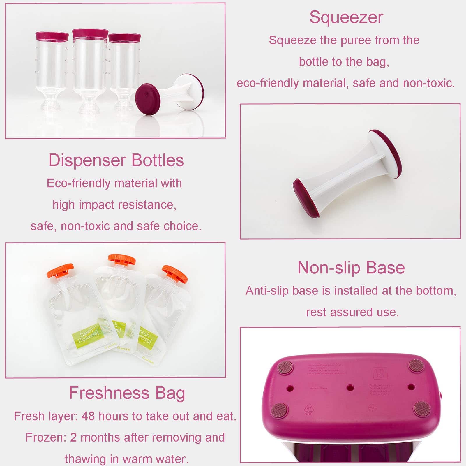 Estación de Hacer Pochoclos para Bebés, Estación de Relleno - Imagen 6