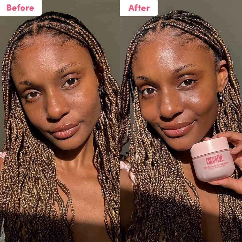 Crema Antioxidante Coco & Eve. Con Niacinamida, Ácido - Imagen 7