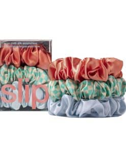 Scrunchies de seda grande Slip - Mar de la Bruma - 100% 22