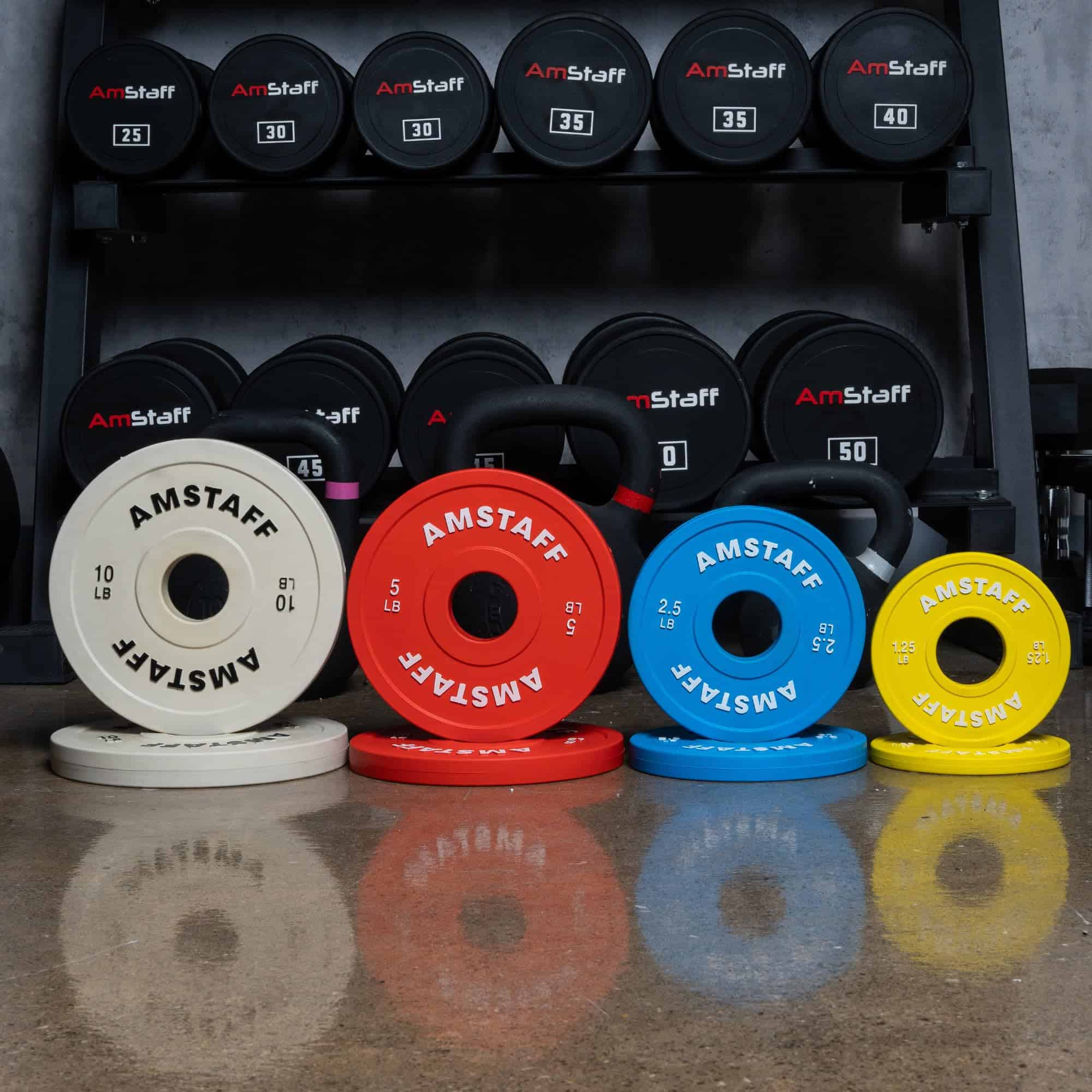 Placas AmStaff Fitness para Cambios y Fracciones - Equipo - Imagen 3