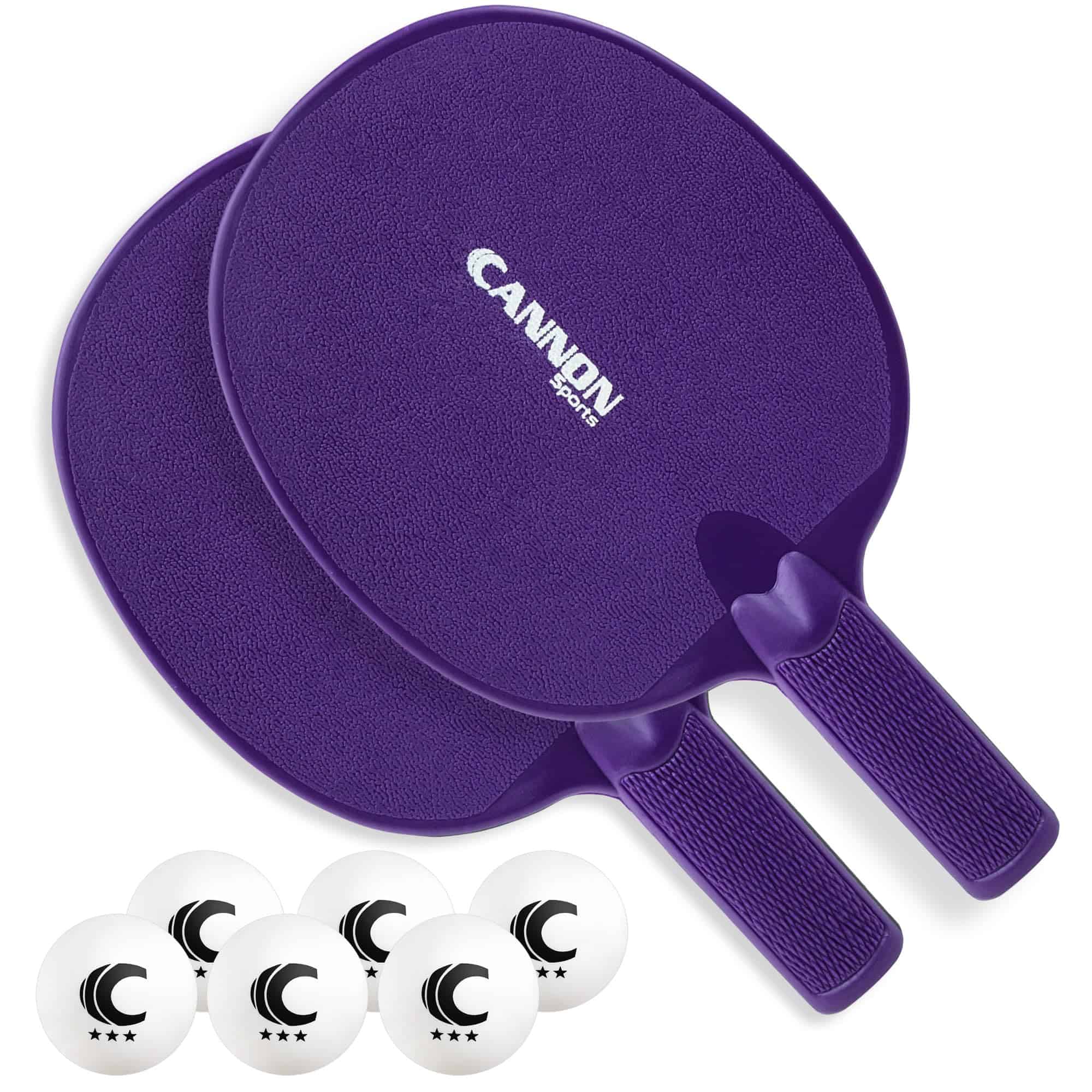 Set de Raquetas de Ping Pong irrompibles - Blancas)