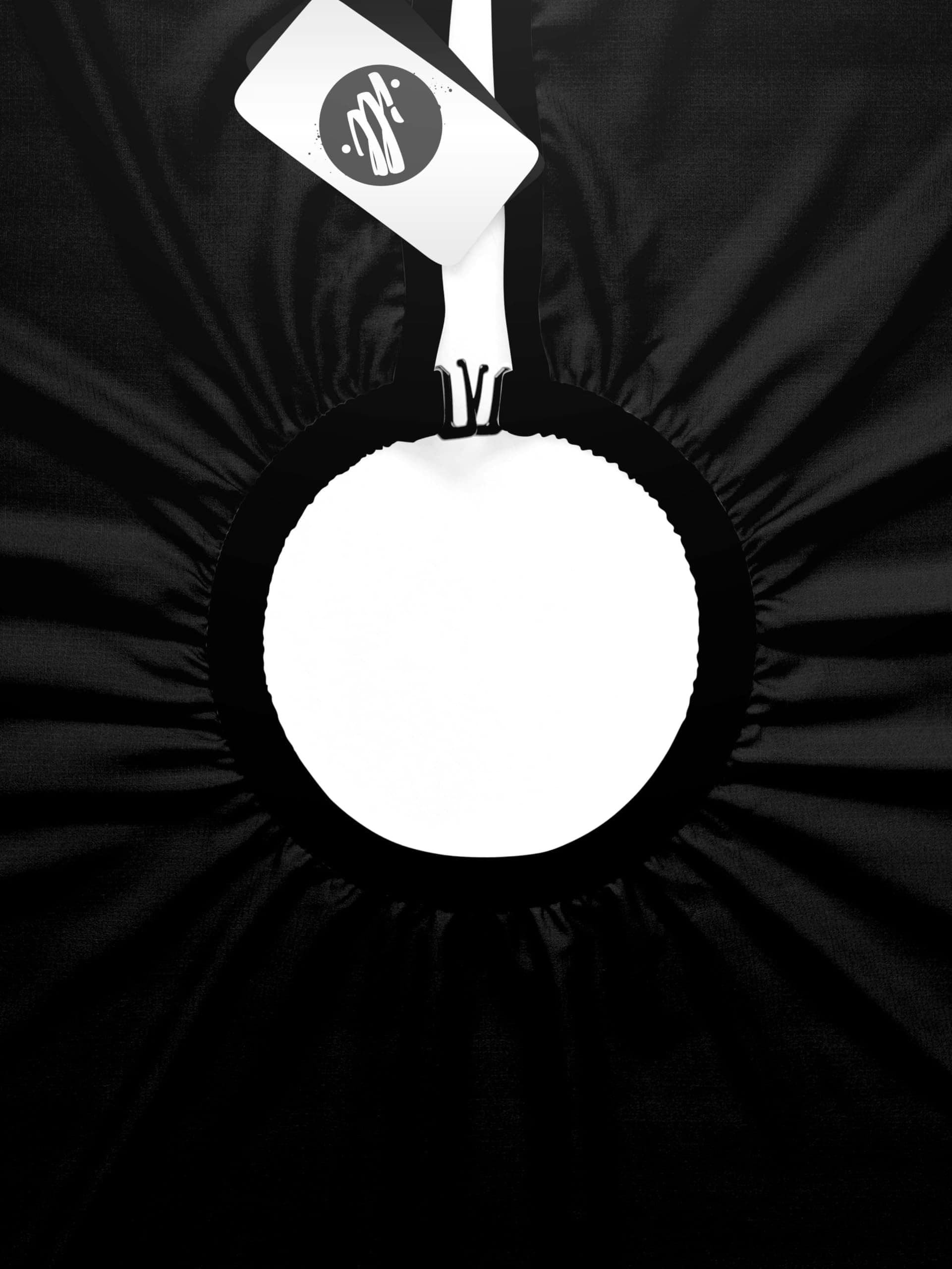 Capa de Barbero Iluzien PRO Negra Sólida, Capa de Corte de - Imagen 6