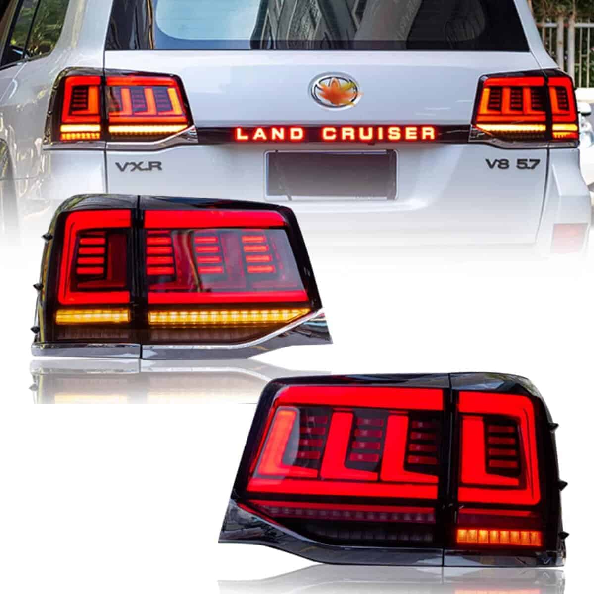 Conjunto de luces traseras secuenciales LED ASVEGEN para