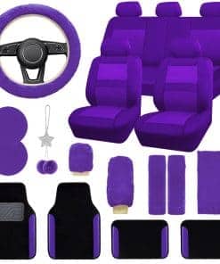 Juego Completo de Fundas para Asientos de Coche para