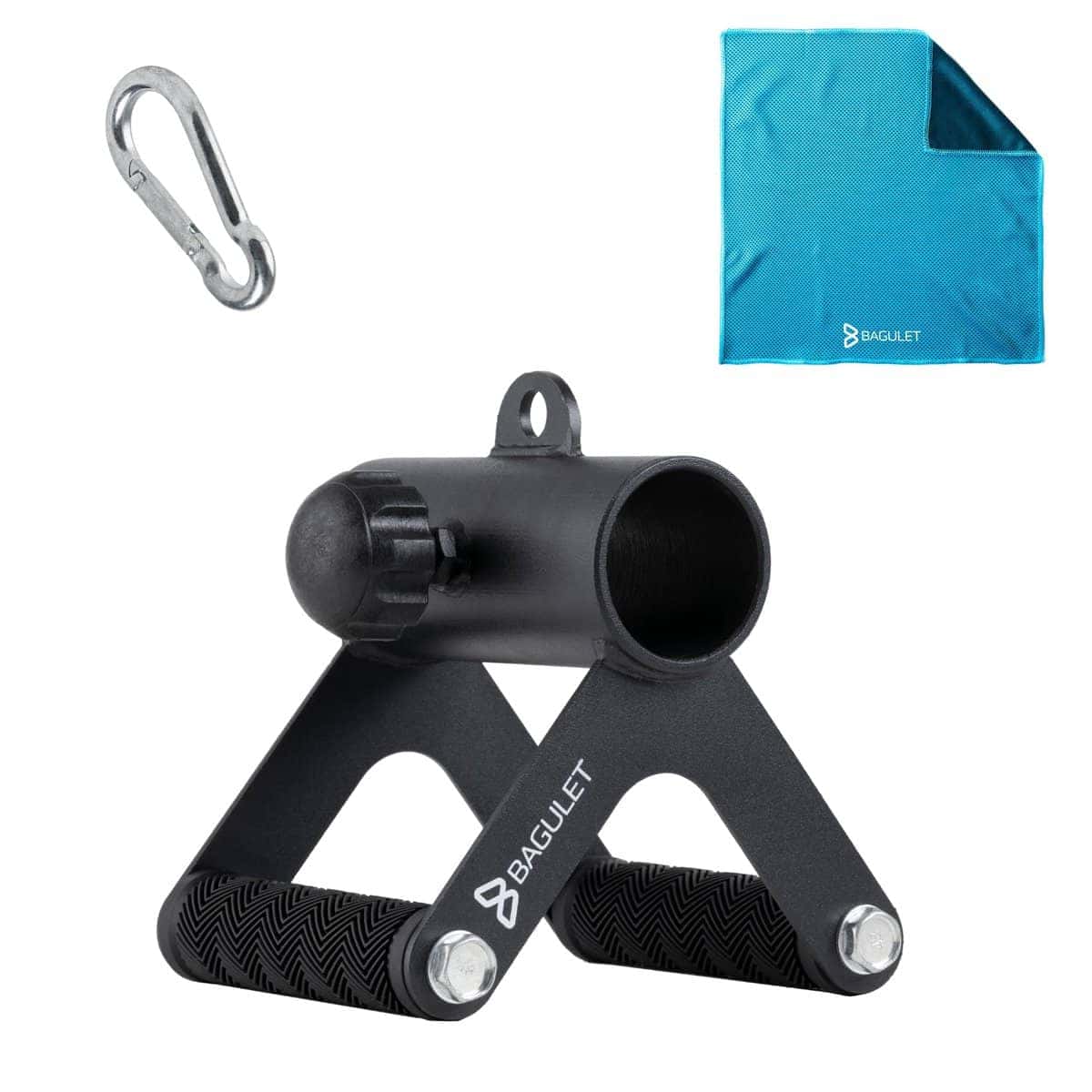 Barra en V Bagulet para Máquina de Remo, Barra de Barbell,