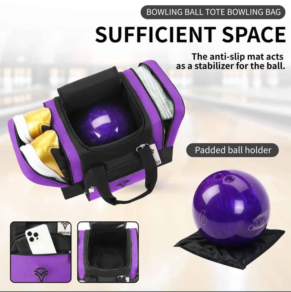 Bolso de transporte para bolos Youchee con compartimento - Imagen 5