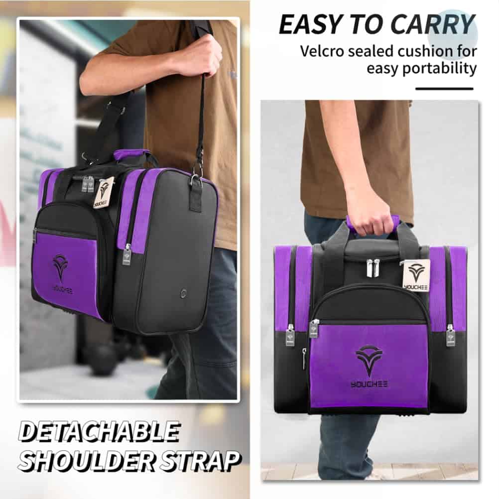 Bolso de transporte para bolos Youchee con compartimento - Imagen 7