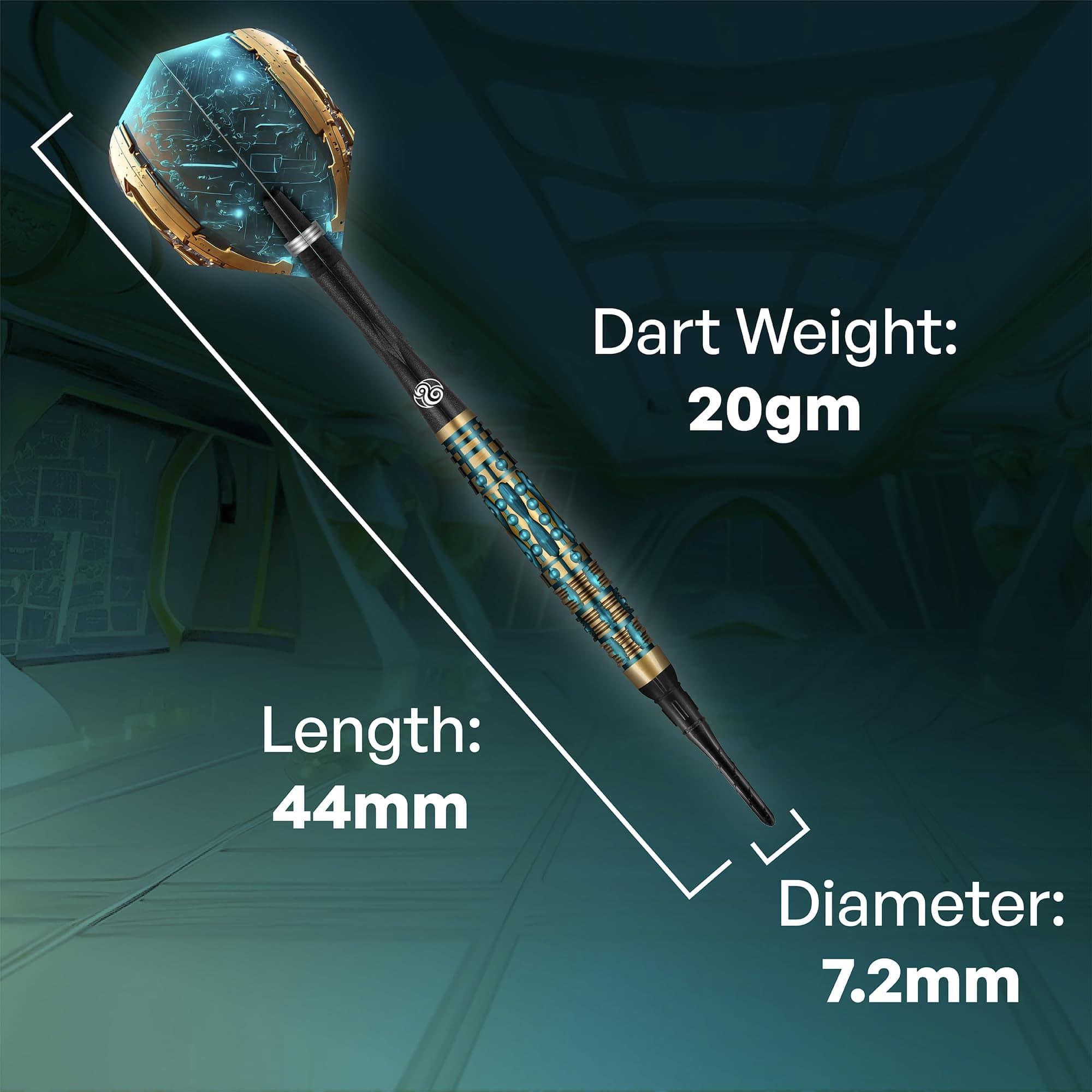 Juego de dardos de punta blandos Shot! Darts AI Replicant - Imagen 7