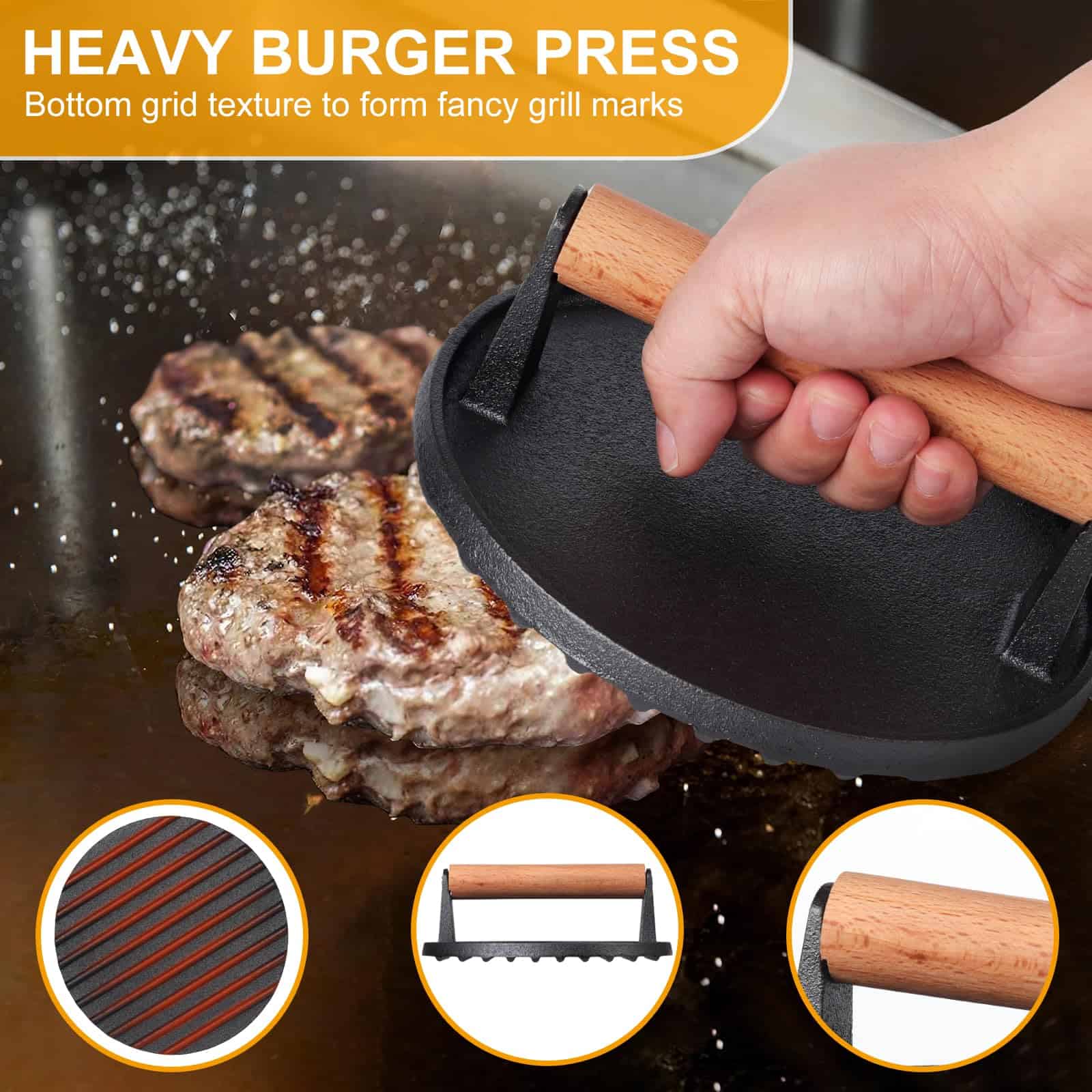 Accesorios para Parrilla Blackstone, Grado Comercial 11.5" - Imagen 4