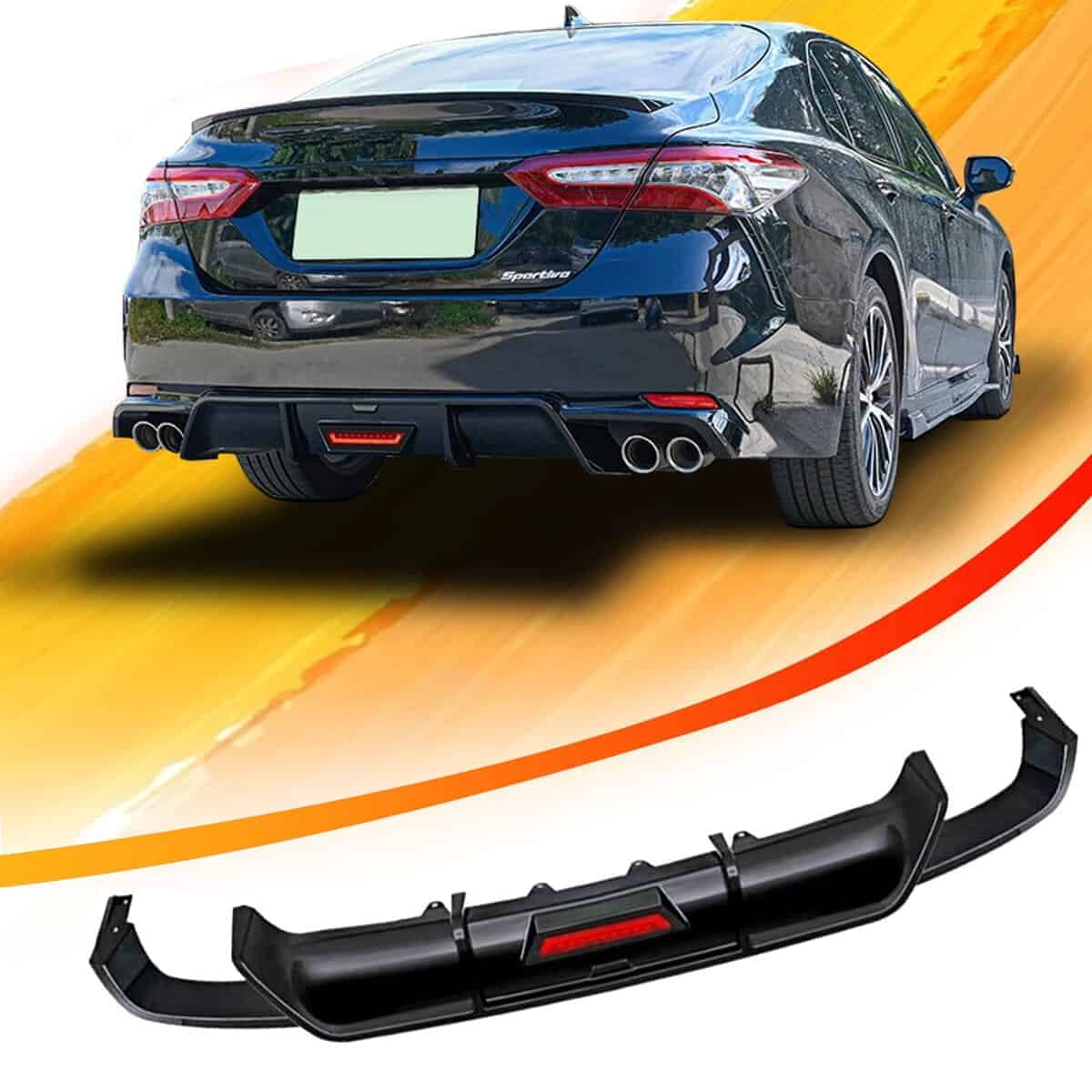 Difusor Trasero de Parachoques Compatible con Camry