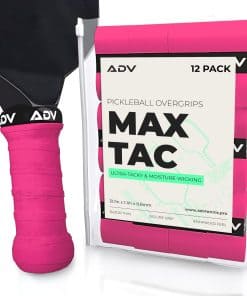 ADV MaxTac Tacky Pickleball Overgrip - 6 y -Rosa