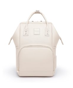 Mochila de Pañales HaloVa, Mochila de Eco-Cuero para Papá