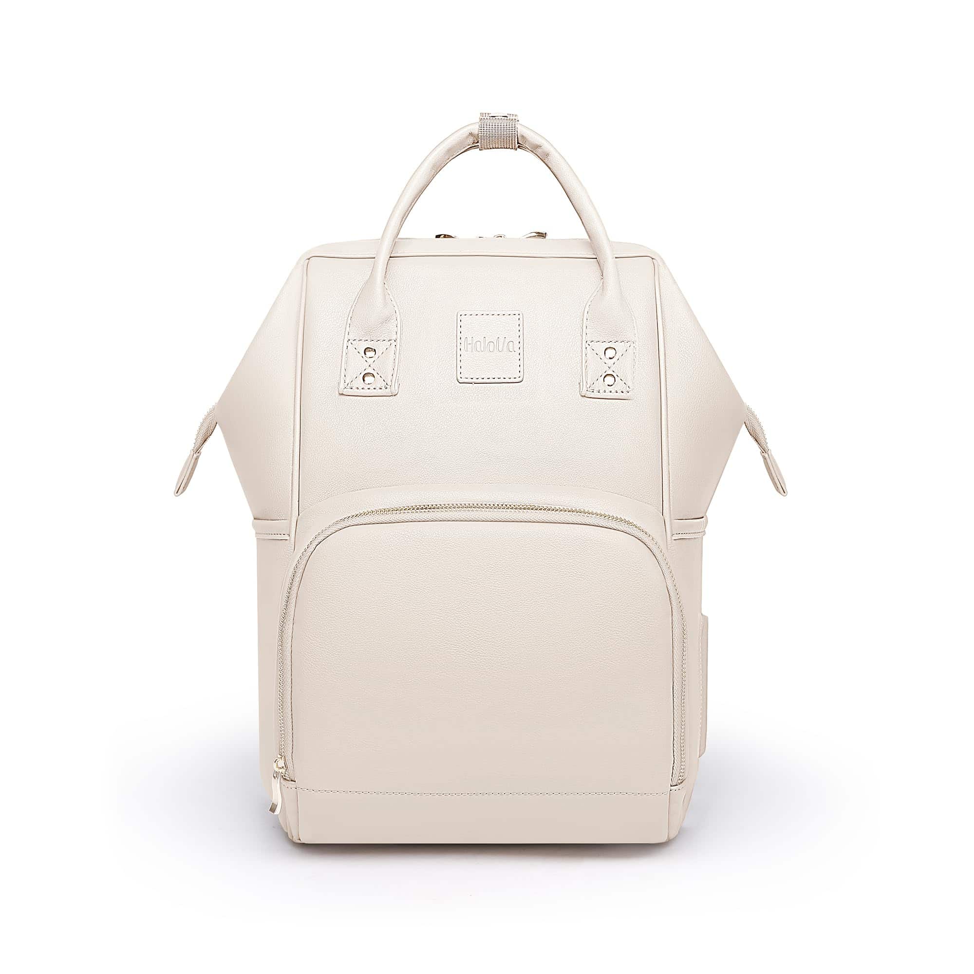 Mochila de Pañales HaloVa, Mochila de Eco-Cuero para Papá