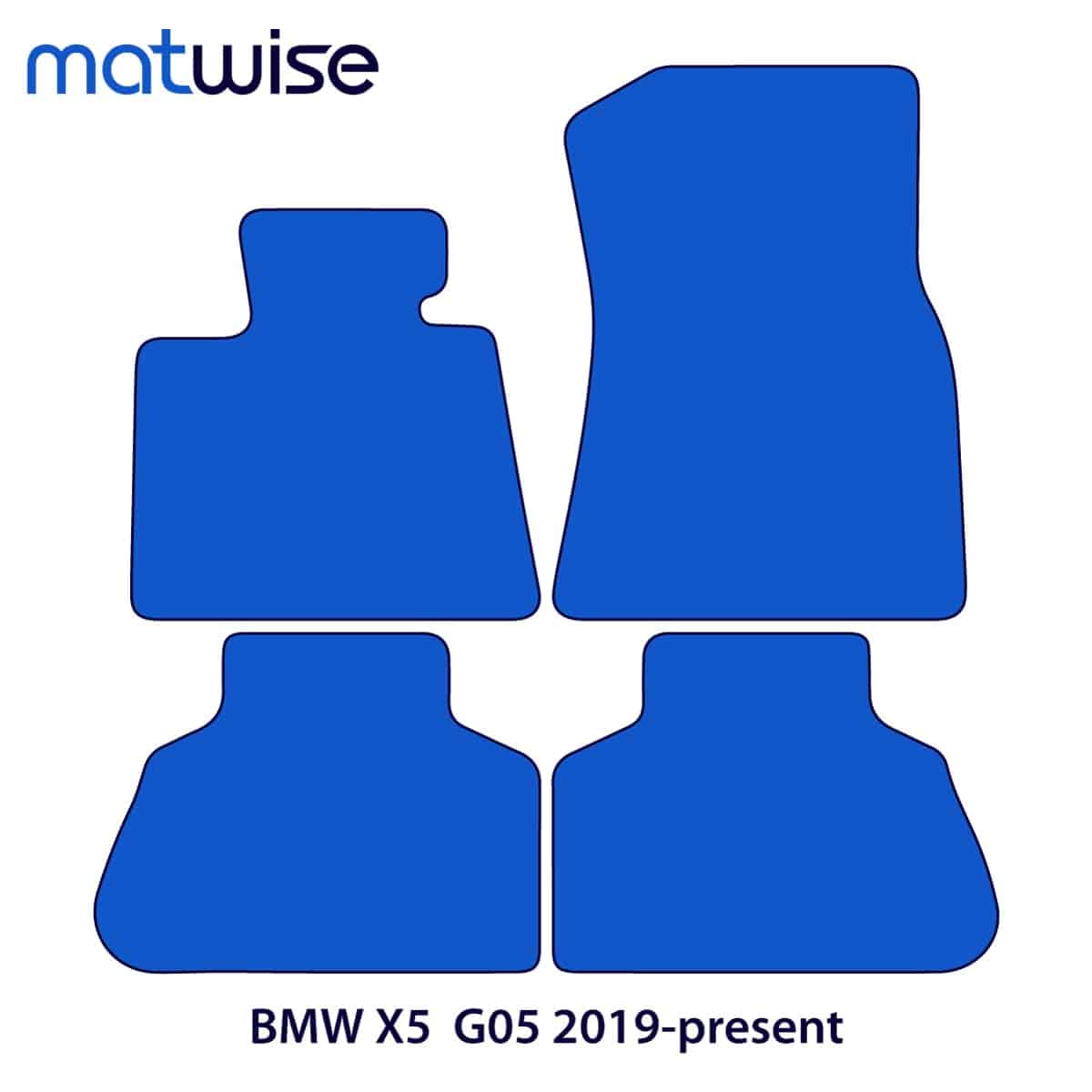 Tapetes de terciopelo de Matwice LLC para BMW X5 2019-2024 - Imagen 3