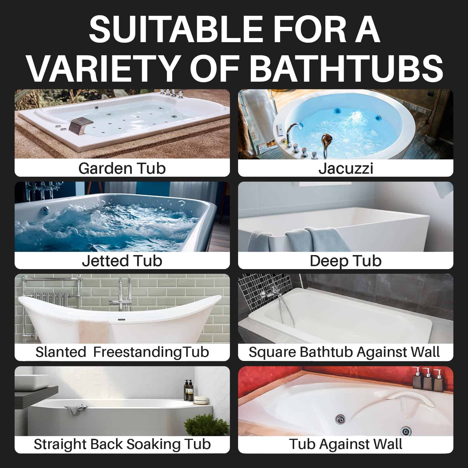 Almohada de Baño de Cuerpo Completo con -Gris - Imagen 8