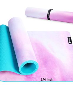 Tapete de Yoga caliente anti-deslizante, 72"x24" Tapete de