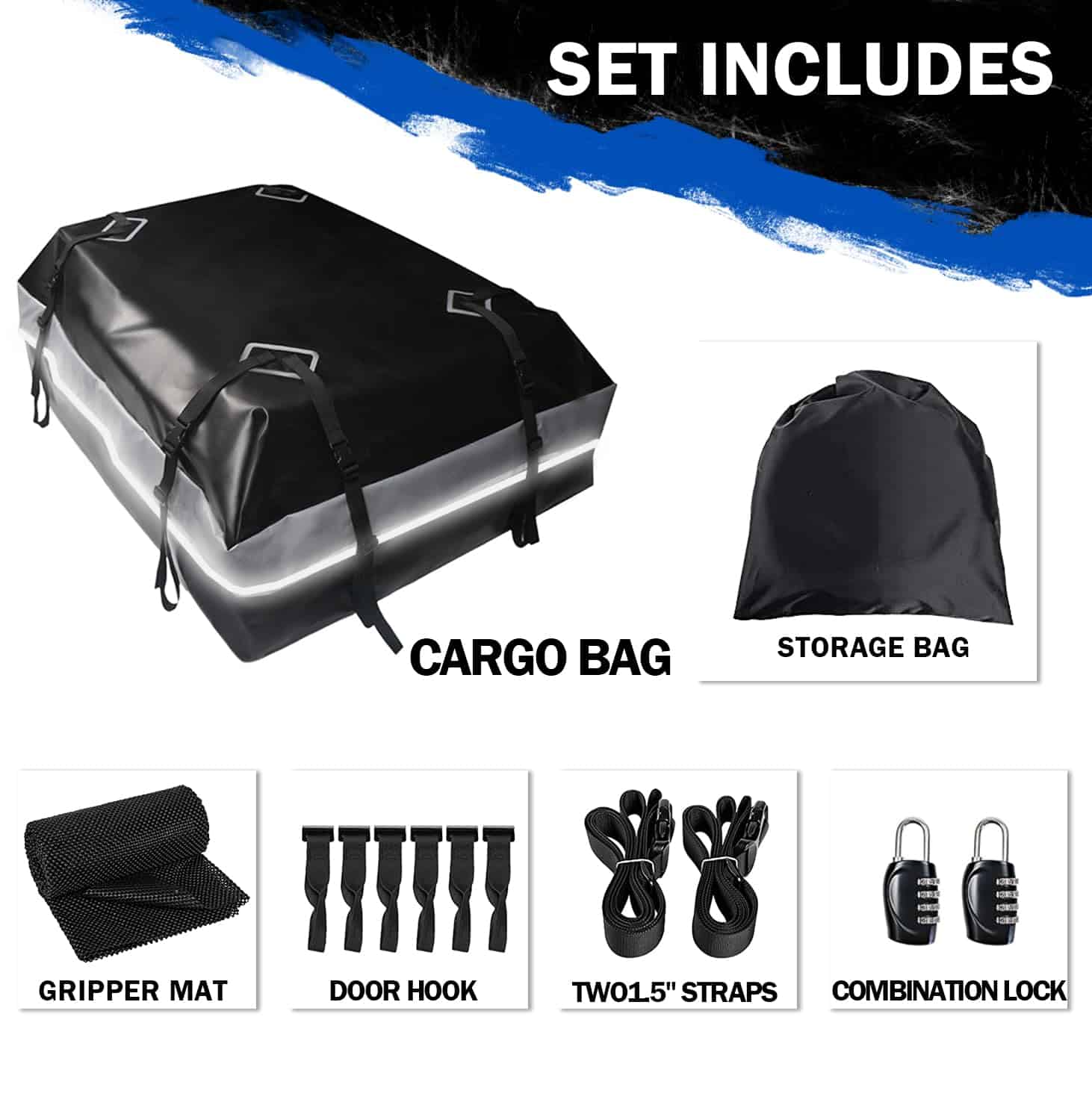 BOLSA DE TECHO PARA AUTOMÓVIL BOPARAUTO Bolsa de Carga 21 - Imagen 6