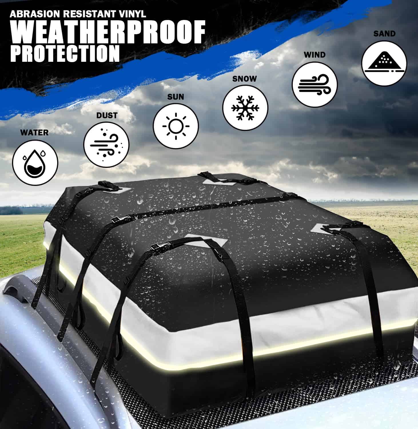 BOLSA DE TECHO PARA AUTOMÓVIL BOPARAUTO Bolsa de Carga 21 - Imagen 7