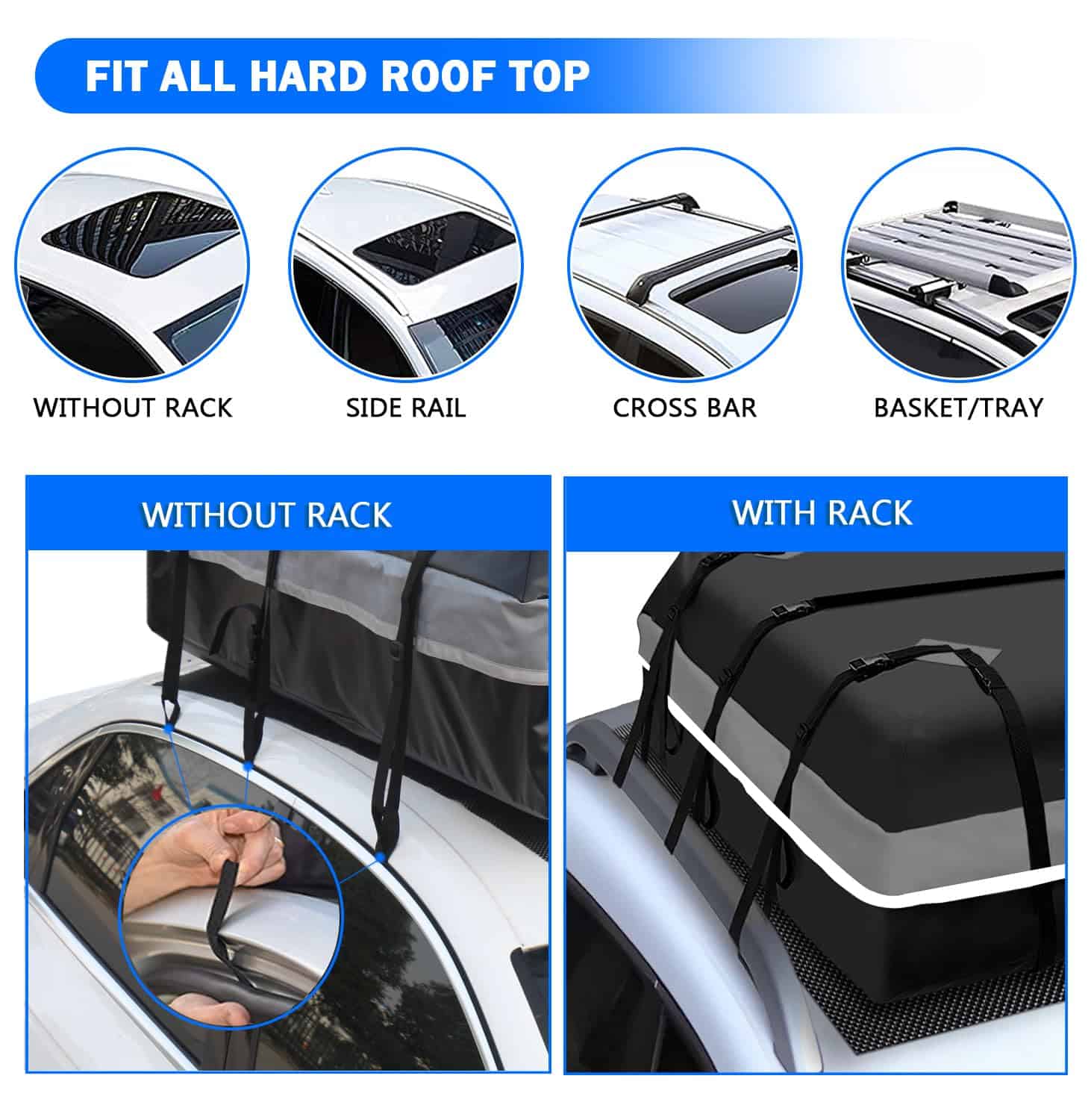 BOLSA DE TECHO PARA AUTOMÓVIL BOPARAUTO Bolsa de Carga 21 - Imagen 3