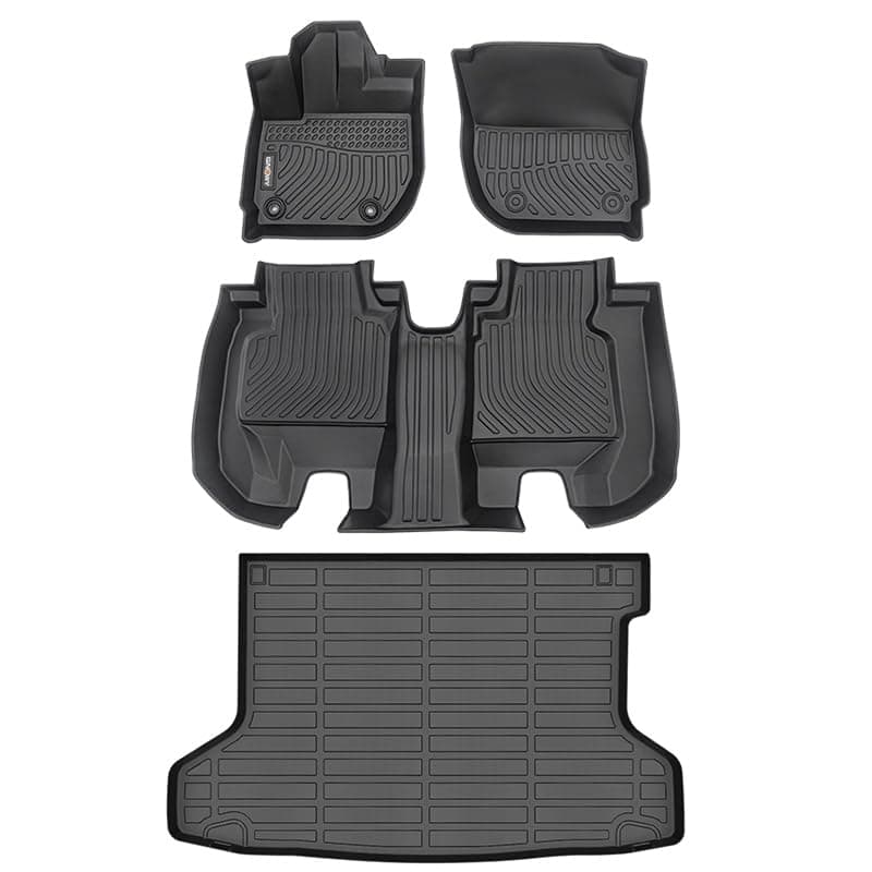 Tapetes para piso y forro de carga GINOWY para Honda HRV