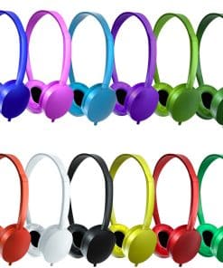 CN-Outlet Kids Headphones Lote de 25 para Estudiantes de