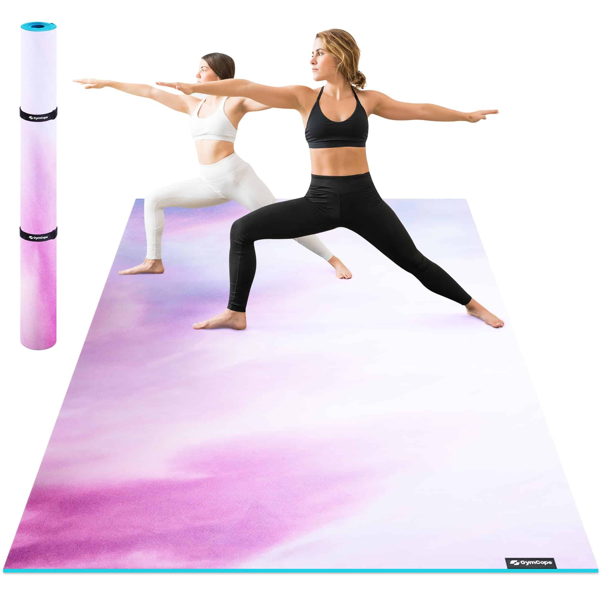 Tapete de Yoga Caliente GymCope para Mujeres, 1/4 de