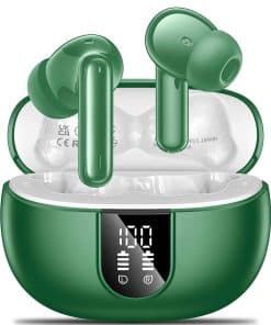 Audífonos inalámbricos, 2024 Auriculares estéreo HiFi con 4