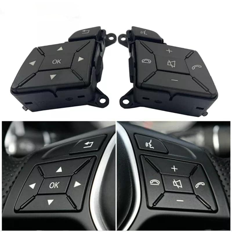 Juego de 2 piezas Izquierda + derecha Auto Coche Botón de