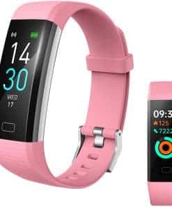 Rastreador de fitness Jawploy con monitor de ritmo