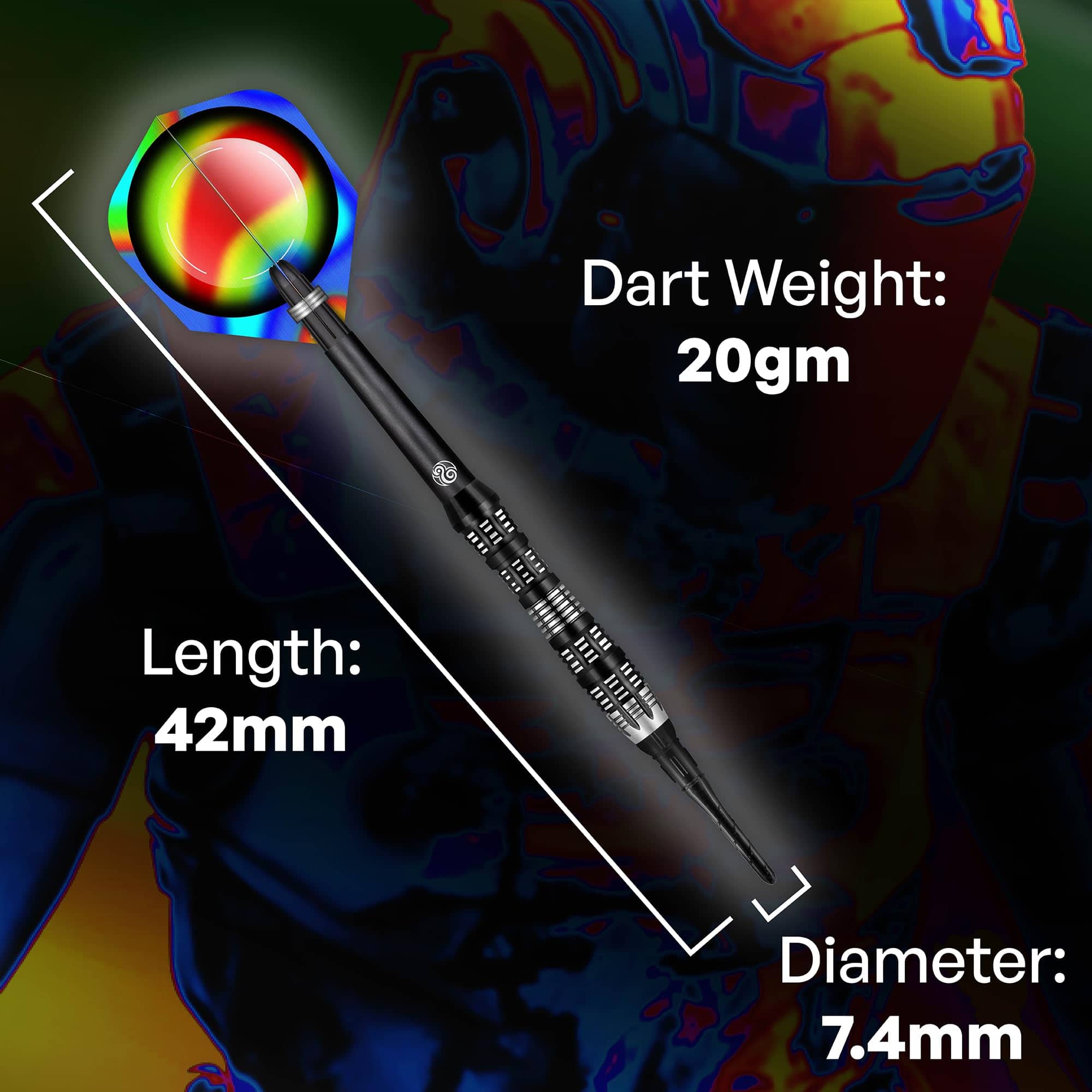Dardos de Punta Blanda Shot! - AI Mimic de Tungsteno al 90% - Imagen 7