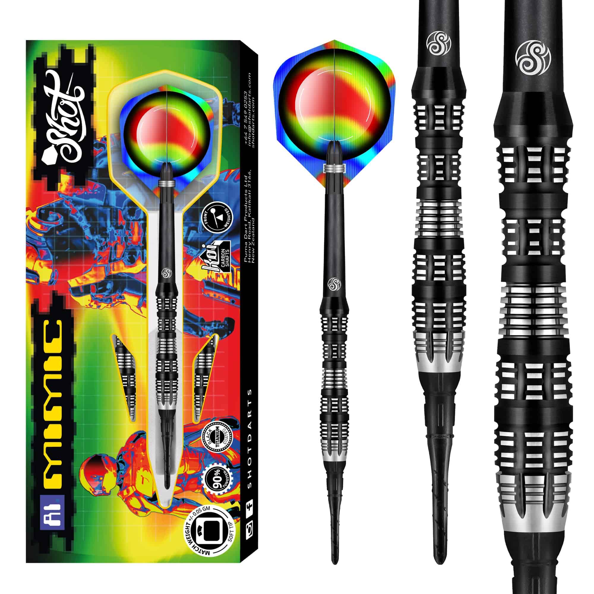 Dardos de Punta Blanda Shot! - AI Mimic de Tungsteno al 90%