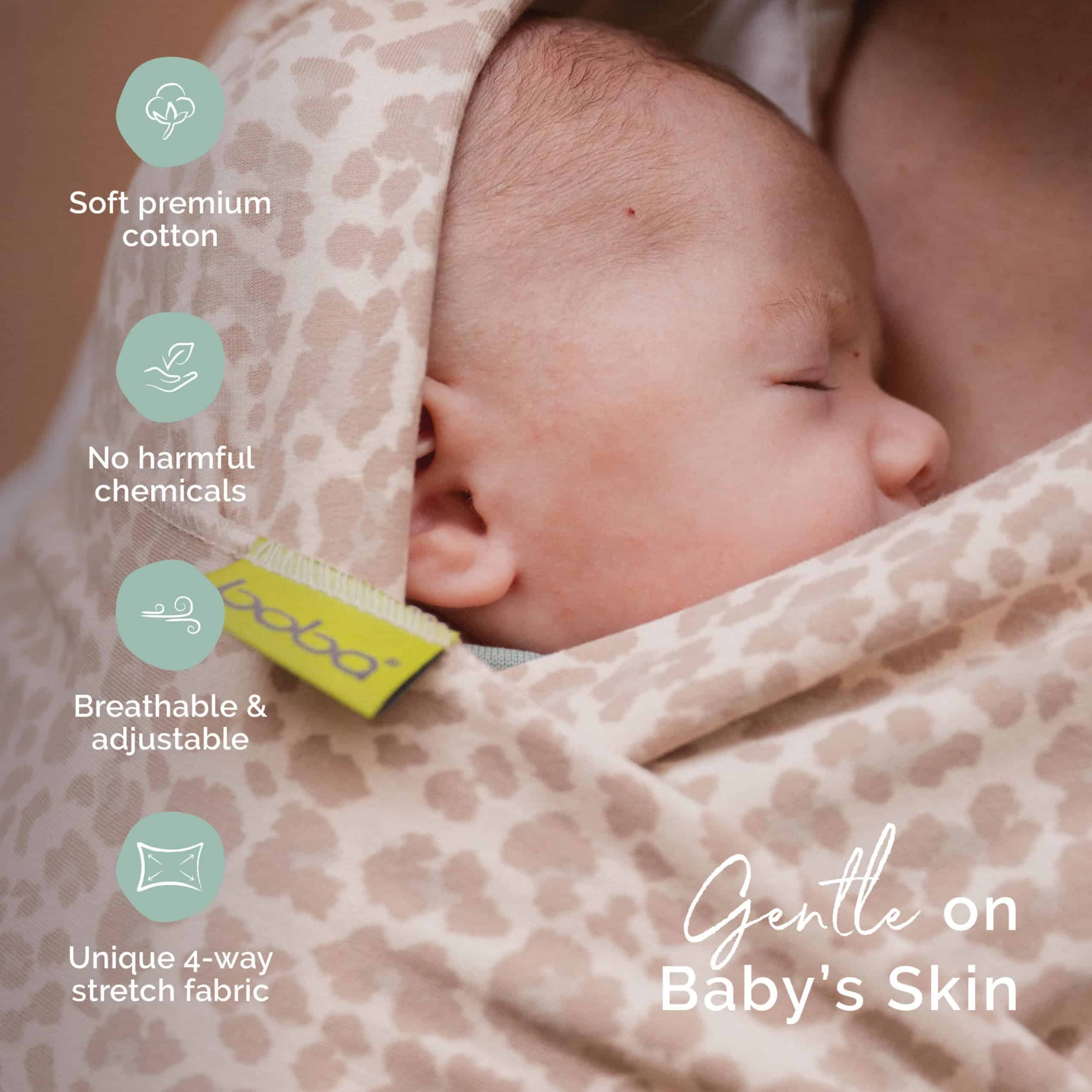 Fular Portabebés Boba - Fular Porta Bebés Original para - Imagen 5