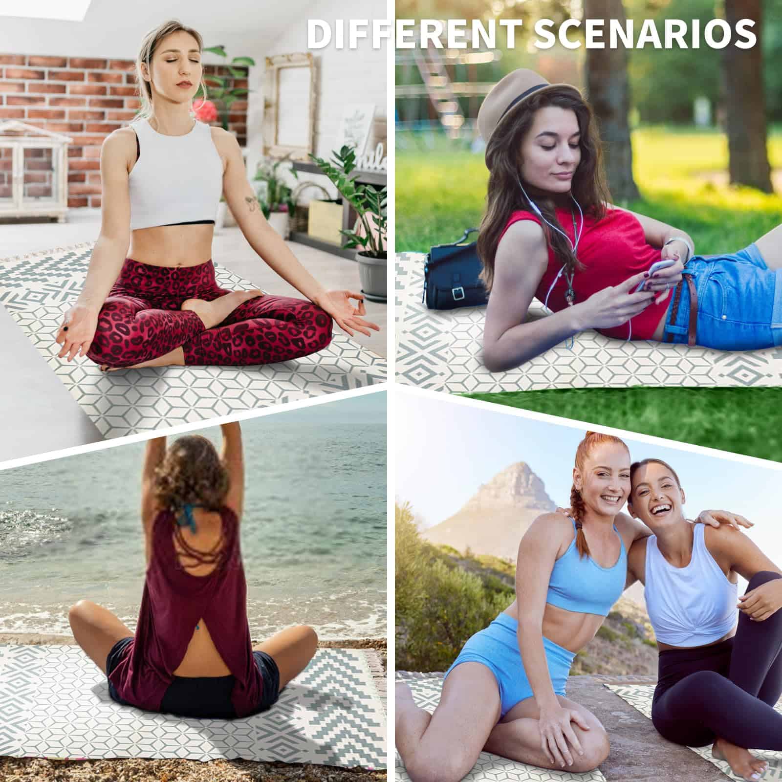 Tapete de Yoga Orgánico Hecho a Mano -100% Orgánico - LingZh - Imagen 6