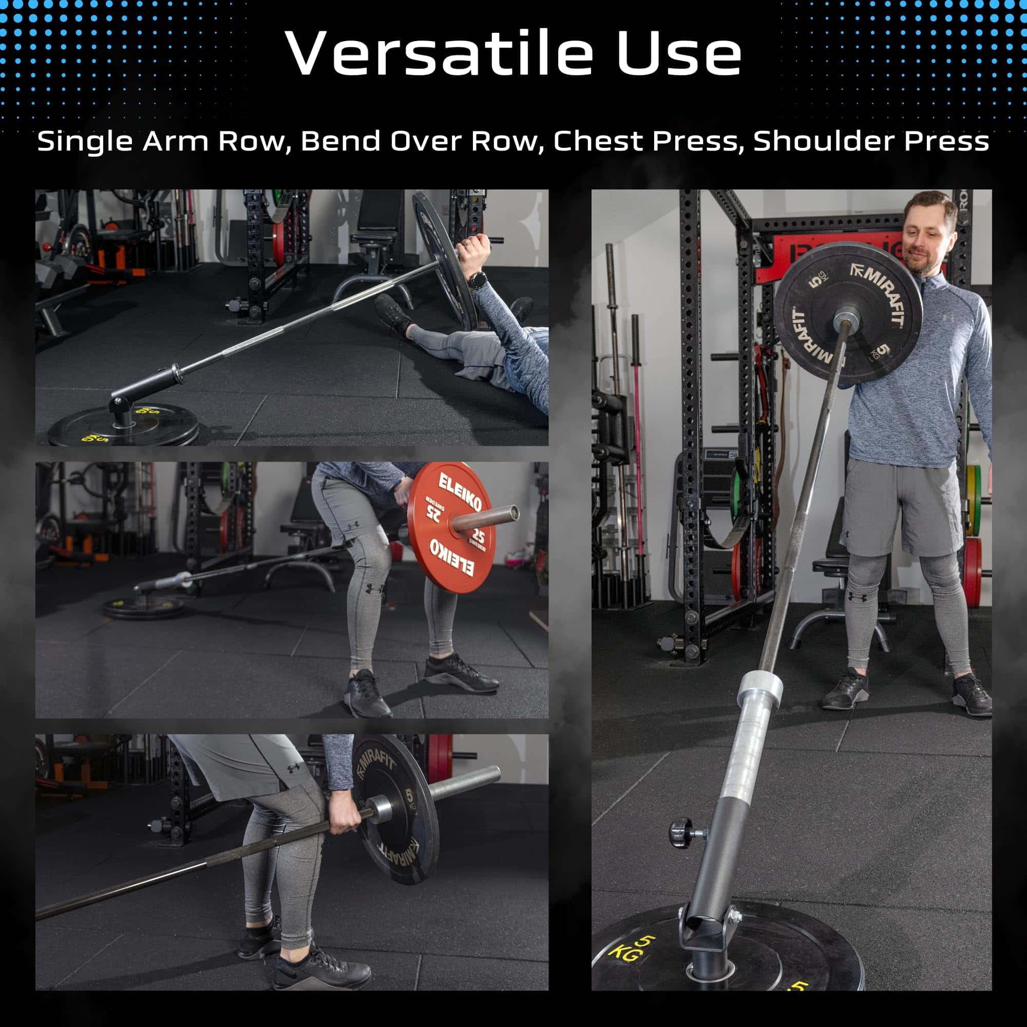 Accesorio Bagulet Landmine para Barra de Pesas, se Adapta a - Imagen 6