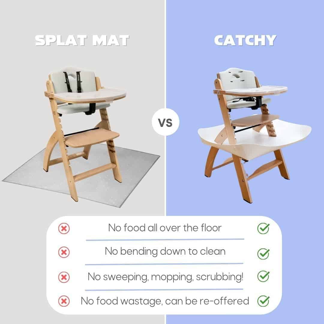 CATCHY - Recogedor de comida - Compatible con la silla alta - Imagen 5