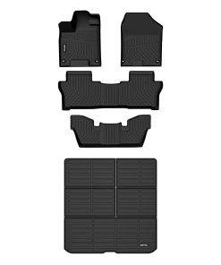 AIPOIL Juego de Tapetes para Piso y Forro de Maletero para