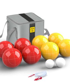 Set de Juego de Bolas de Bocce Profesional JOLORLY de 107
