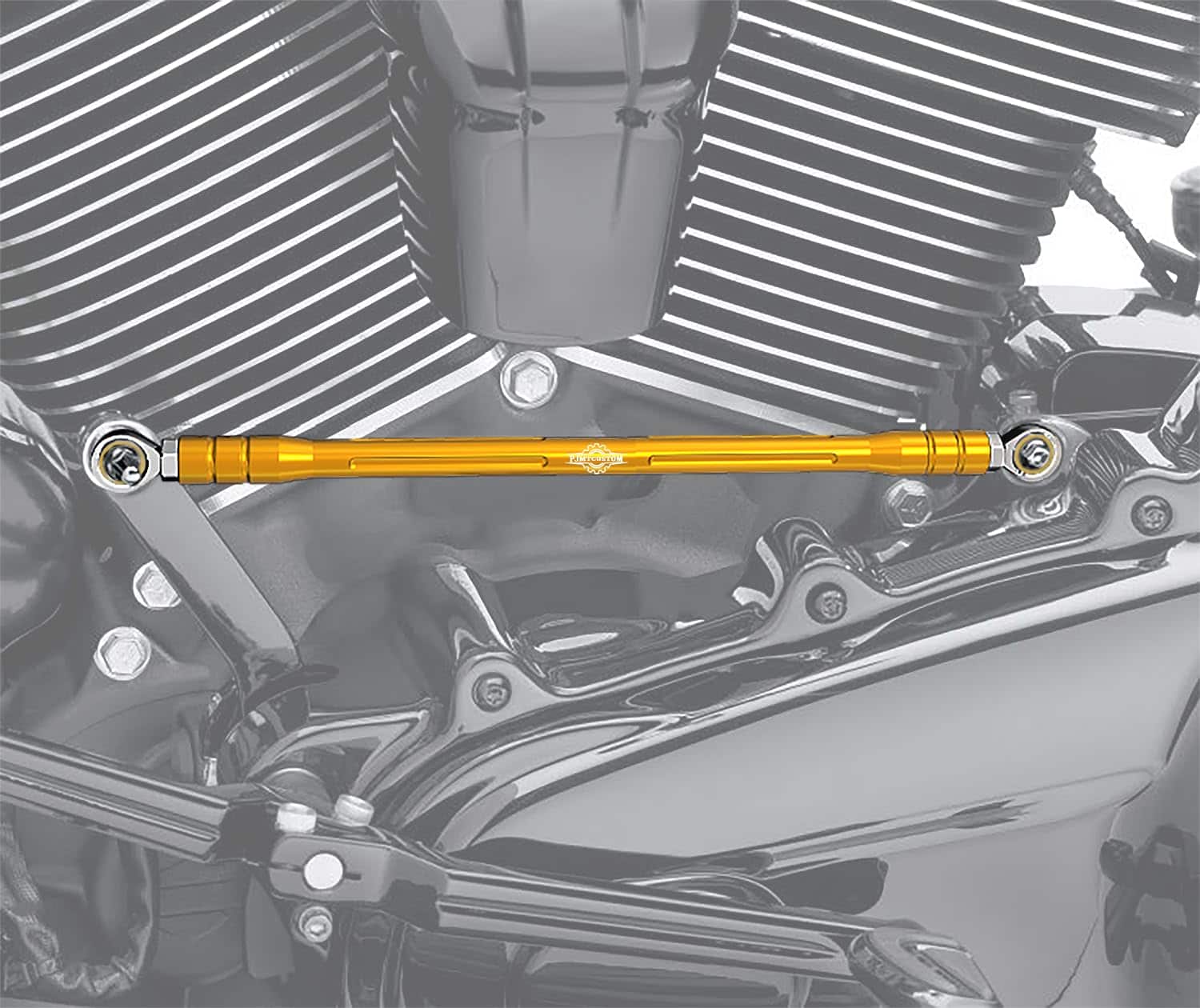 Varilla de enlace de embrague y cambio de aluminio CNC - Imagen 6