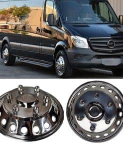 Wensdy 2Pcs 16" Tapacubos delanteros 6 Lug 18 Orificios