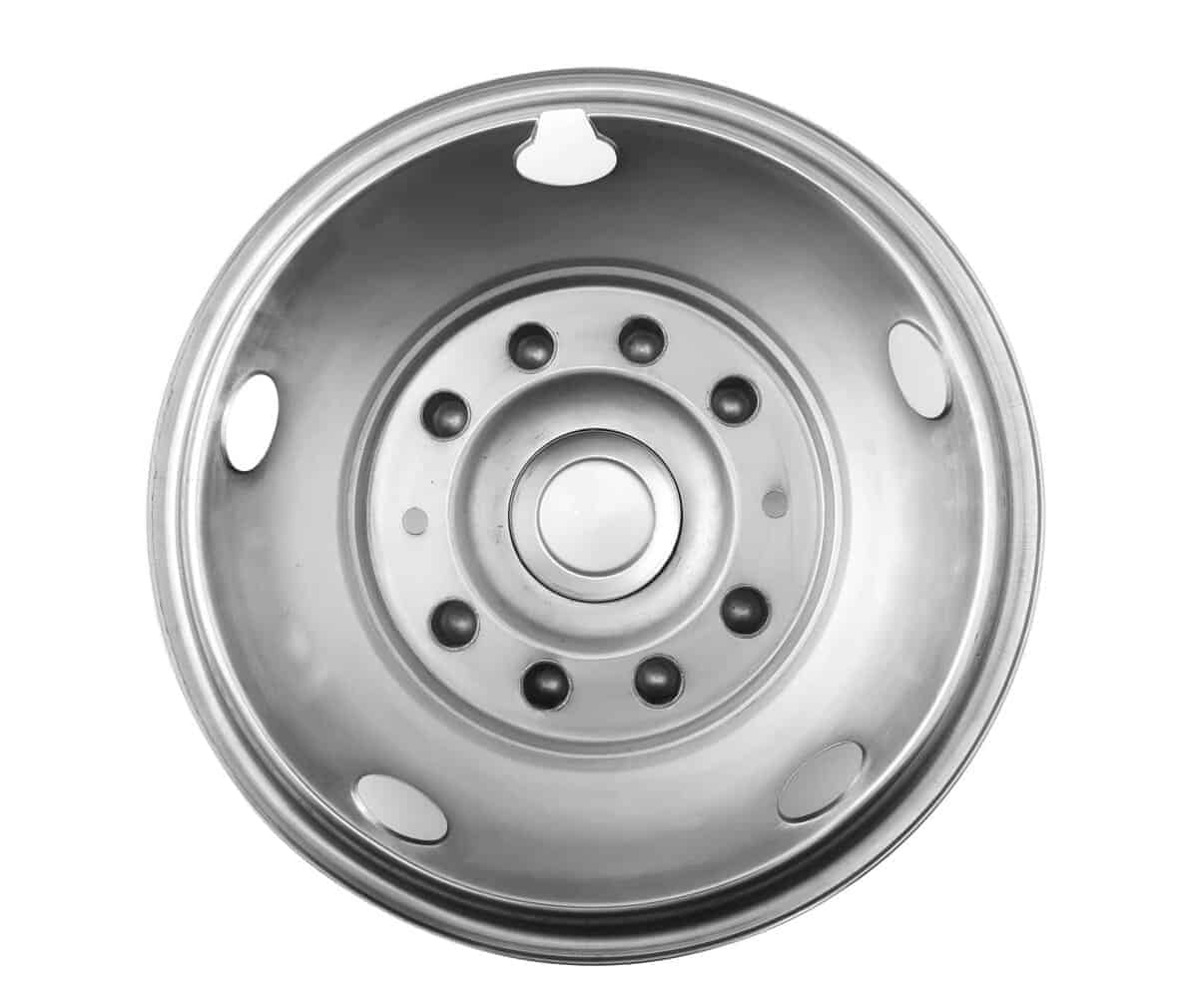 Juego de 4 Tapacubos para Ruedas Dobles de Acero Inoxidable - Imagen 8