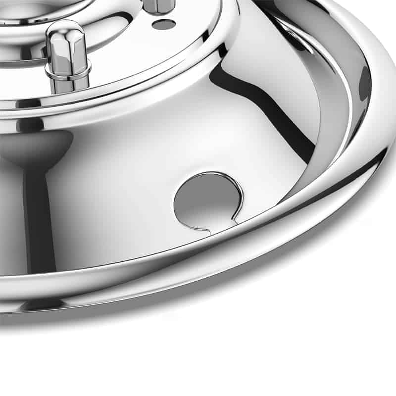 4 piezas de Simuladores de Rueda Delantera Trasera de Acero - Imagen 8