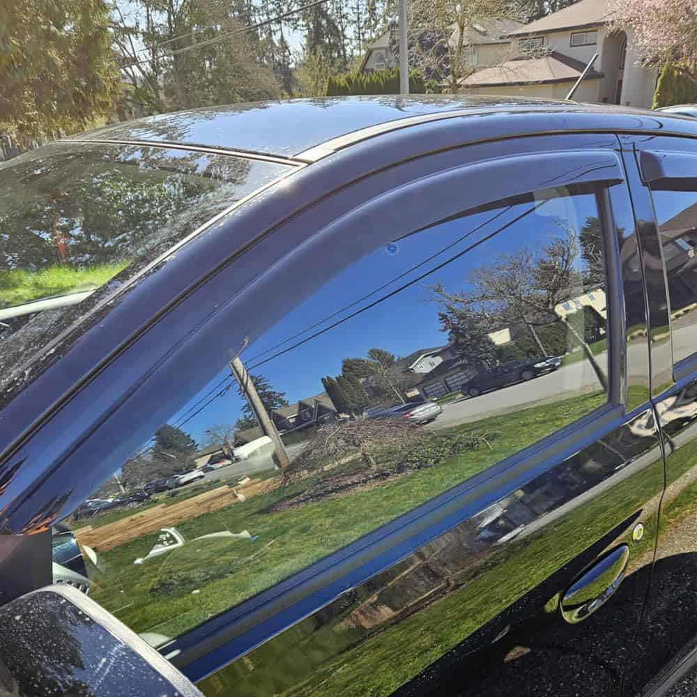 Deflector de viento de ventana lateral a prueba de sol y - Imagen 3