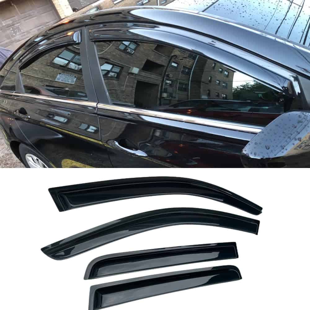 Deflectores de Lluvia para Ventanas Laterales Exteriores