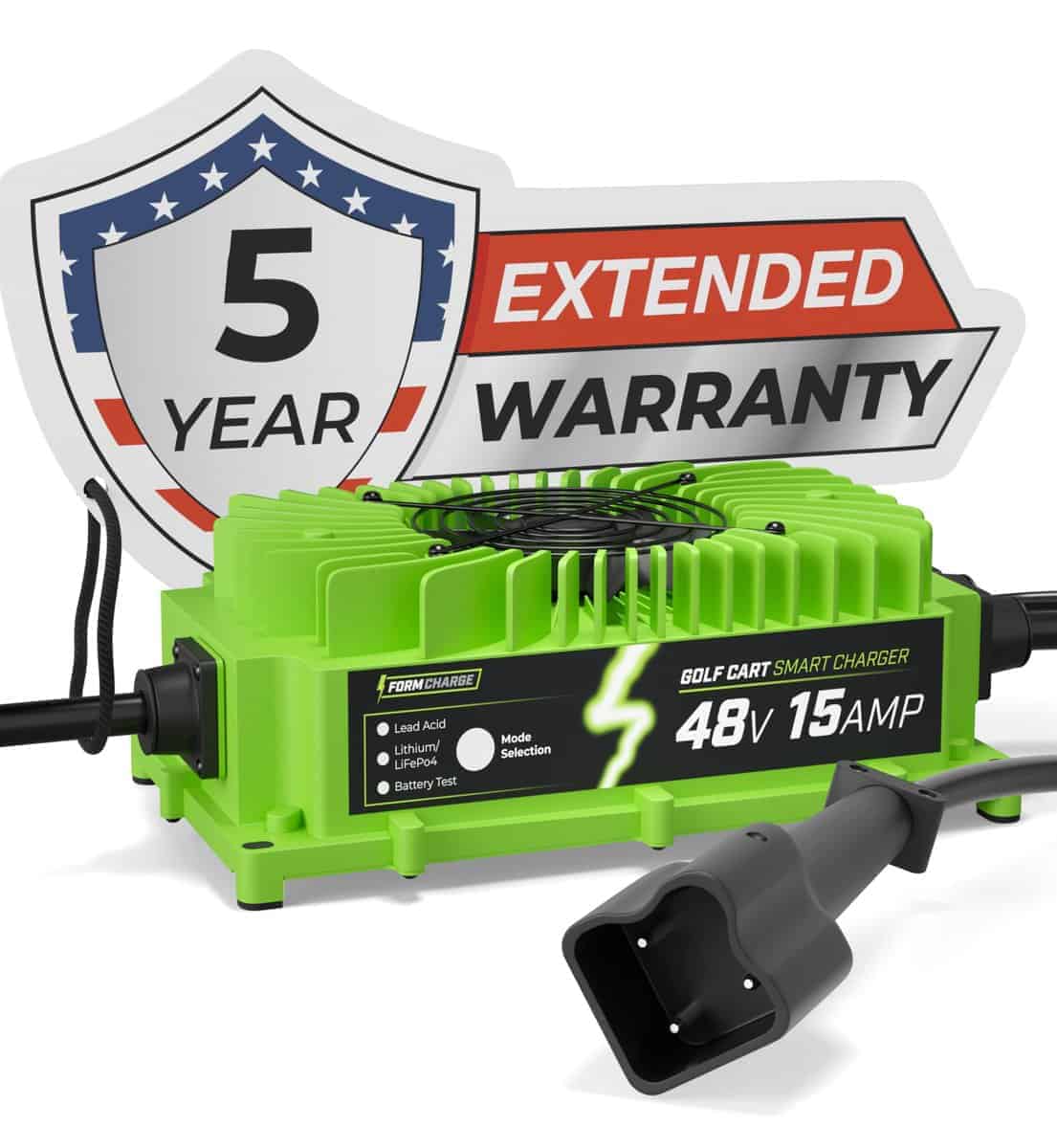Cargador de batería para carrito de golf de 48 voltios para