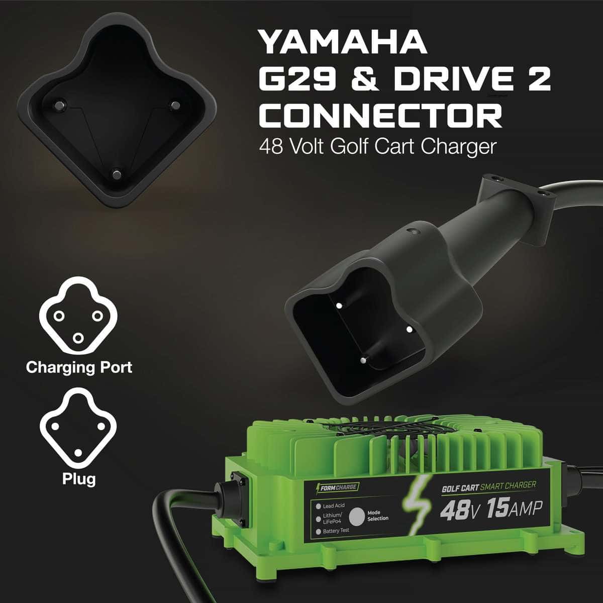 Cargador de batería para carrito de golf de 48 voltios para - Imagen 3