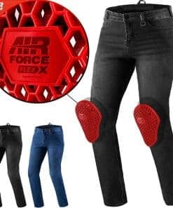 SHIMA Rider Jeans para Motocicleta Hombre Airforce