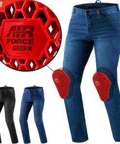 SHIMA Rider Pantalones de Moto para Hombre Airforce