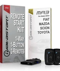 Kit de Arranque Remoto iDataStart para Vehículos -Negro